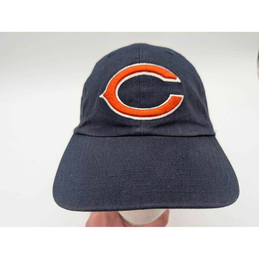 Chicago Bears NFL OTS Navy Blue Adjustable Cotton Baseball Hat OSFA